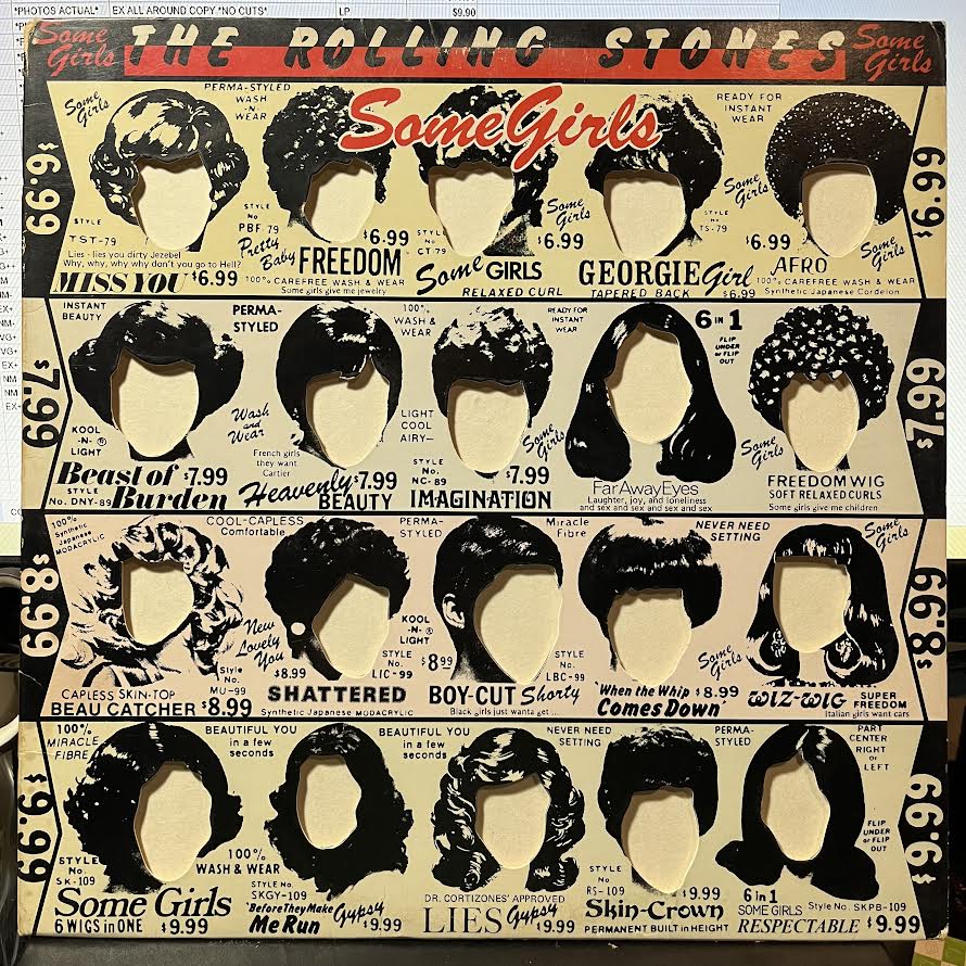 Some Girls (VINYL) | Very Good (VG) Excellent+ (EX+) - ROCK / USED *VERY GOOD*