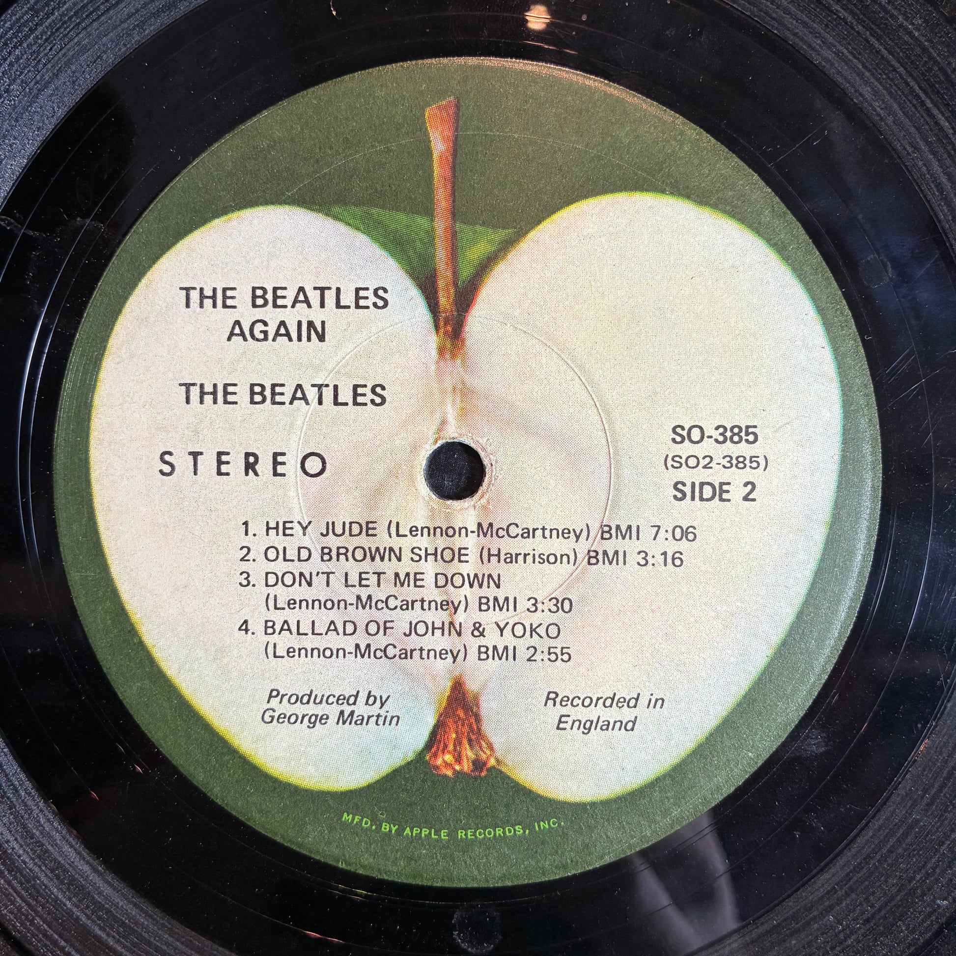 Hey Jude (The Beatles Again) (VINYL) | Very Good (VG) Excellent+ (EX+) - ROCK / USED *VERY GOOD*