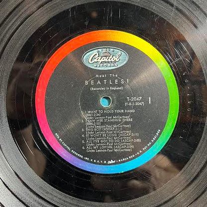 Meet The Beatles! (VINYL) | Very Good (VG) Very Good Plus (VG+) - ROCK / USED *VERY GOOD*