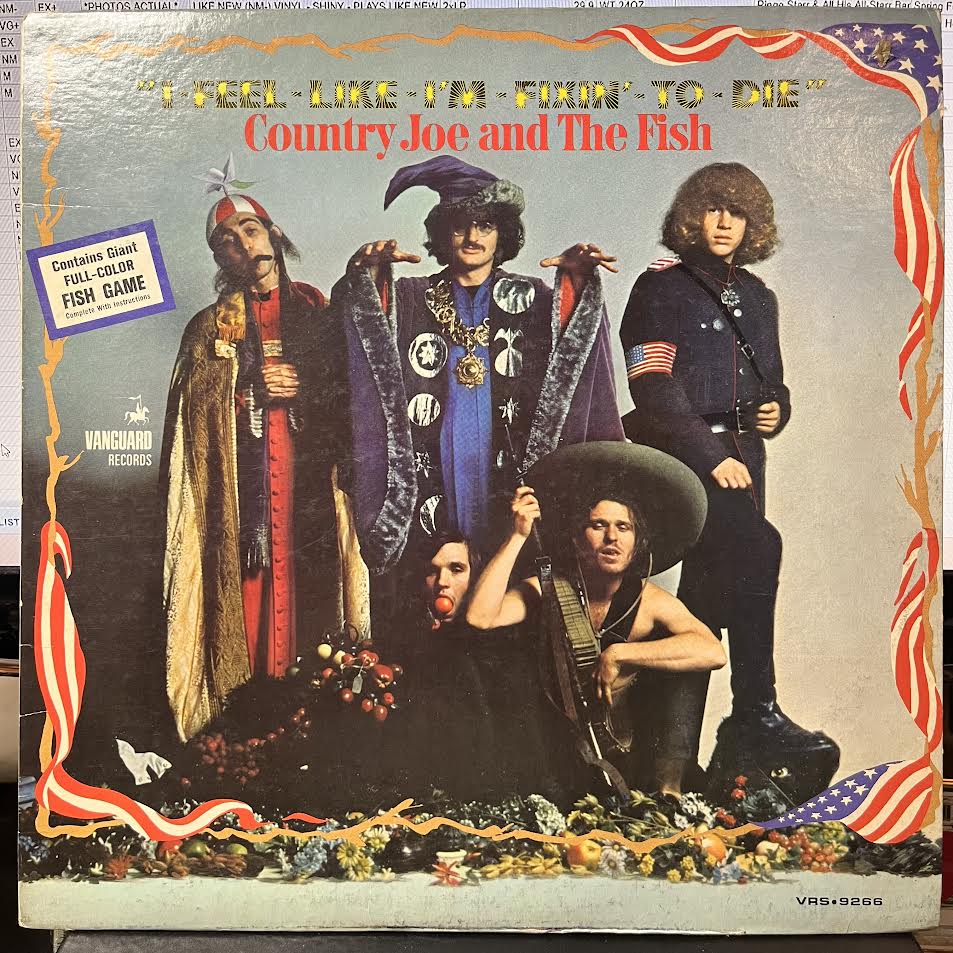 I-Feel-Like-I'm-Fixin'-To-Die (VINYL) | Very Good (VG) Excellent (EX) - ROCK / USED *VERY GOOD*