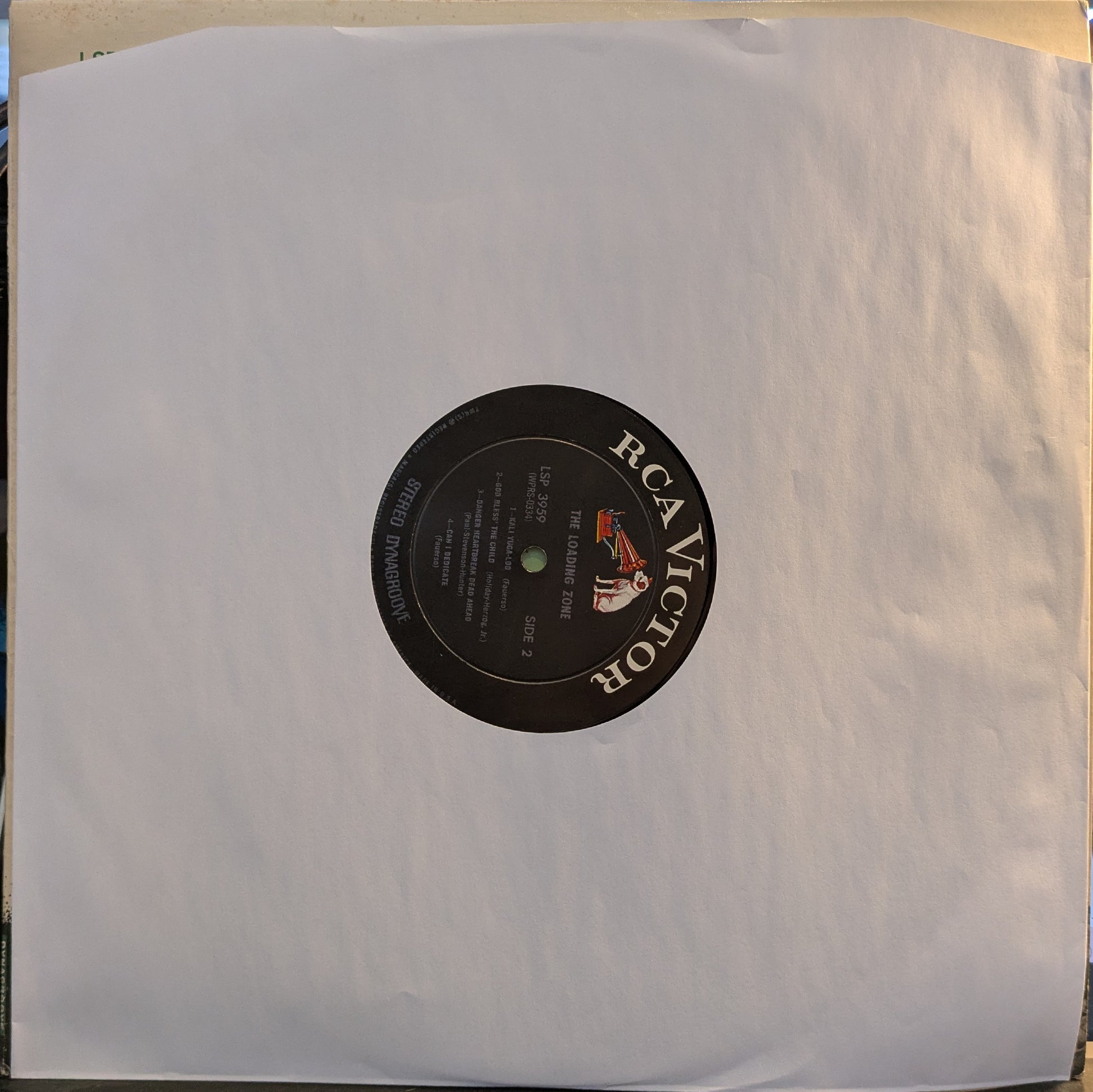The Loading Zone (VINYL) | Very Good (VG) Near Mint (NM) - ROCK / USED *VERY GOOD*