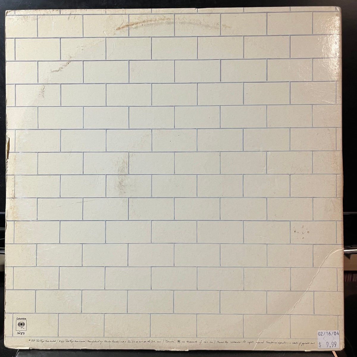 Pink Floyd - The Wall (VINYL 2xLP) | USED Very Good (VG) Very Good Plus (VG+) - ROCK / USED *VERY GOOD*
