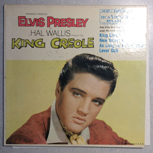 King Creole (Vol. 1) (7" VINYL) | Very Good (VG) Excellent (EX) - ROCK / USED *VERY GOOD*