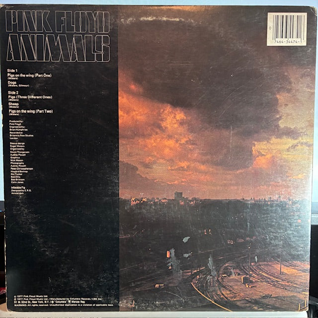 Animals (VINYL) | Very Good (VG) Very Good Plus (VG+) - ROCK / USED *VERY GOOD*