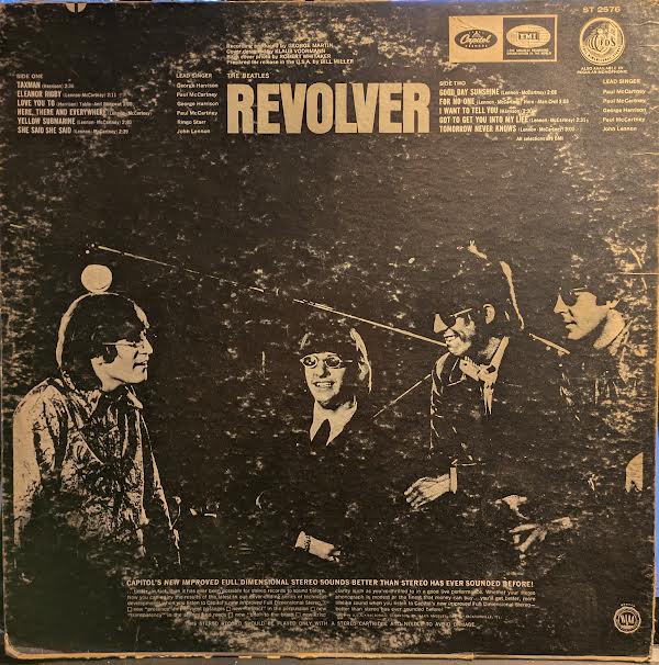 The Beatles - Revolver (VINYL) | Very Good (VG) Good Plus (G+) - ROCK / USED *VERY GOOD*
