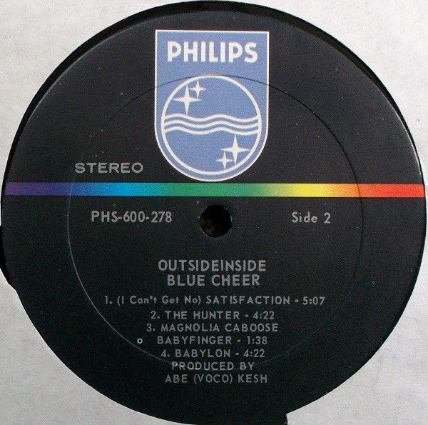 Outsideinside (VINYL ONLY - NO ART SLEEVE) | Very Good (VG) Generic - ROCK / USED *VERY GOOD*
