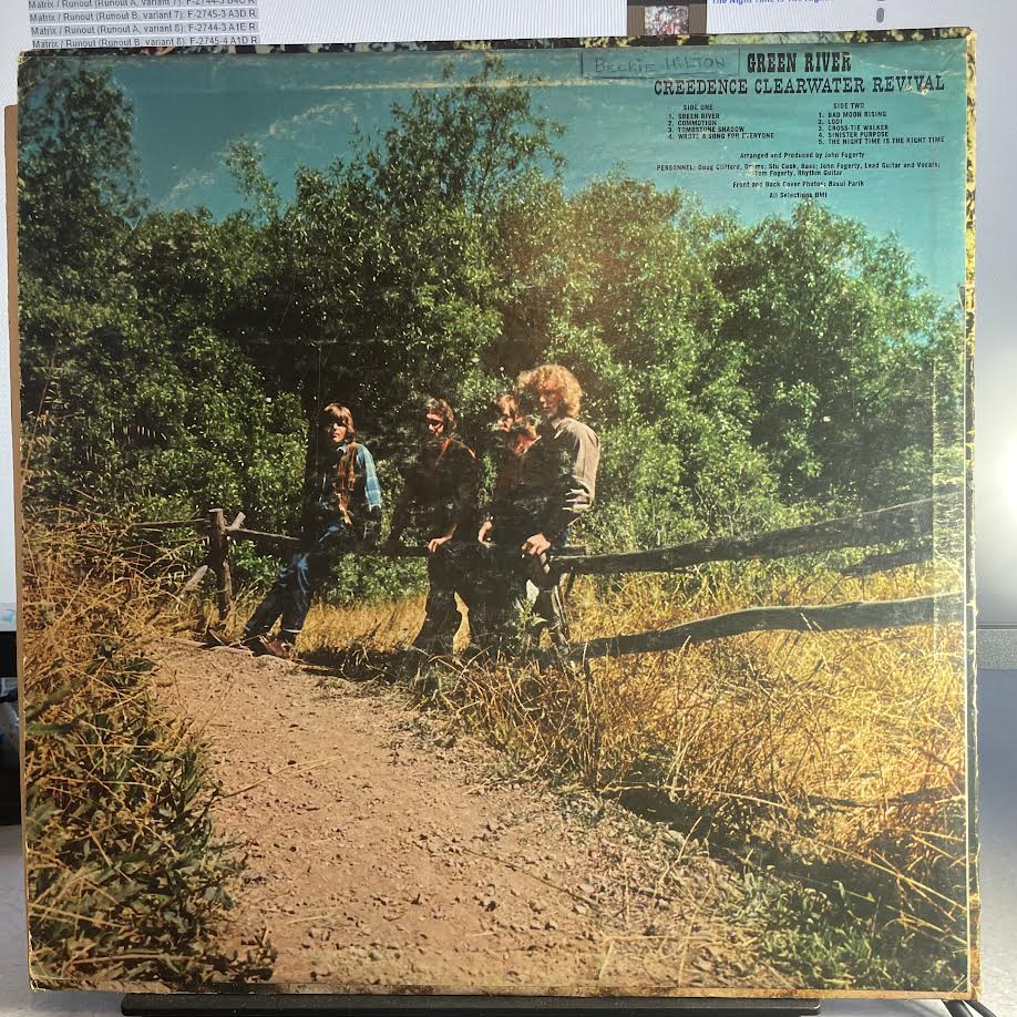 Creedence Clearwater Revival - Green River (VINYL) | Very Good (VG) Very Good Plus (VG+) - ROCK / USED *VERY GOOD*