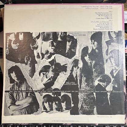 Surrealistic Pillow (VINYL) | Very Good (VG) Very Good Plus (VG+) - ROCK / USED *VERY GOOD*