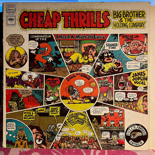 Big Brother & The Holding Company - Cheap Thrills *REPRESS* | Very Good (VG) - ROCK / USED *VERY GOOD*