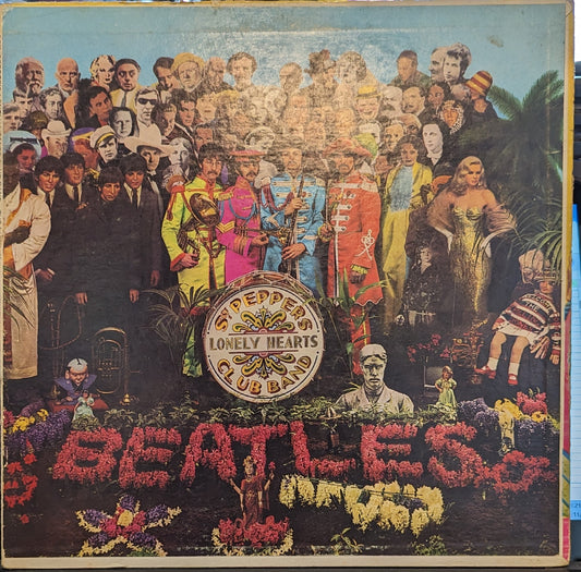 The Beatles Sgt. Pepper's Lonely Hearts Club Band *SCRANTON* LP Very Good (VG) Good Plus (G+)