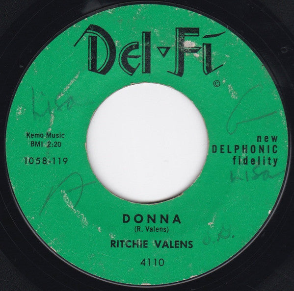 Donna / La Bamba (7" VINYL) | Very Good (VG) Generic - ROCK / USED *VERY GOOD*