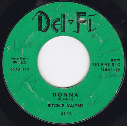 Donna / La Bamba (7" VINYL) | Very Good (VG) Generic - ROCK / USED *VERY GOOD*