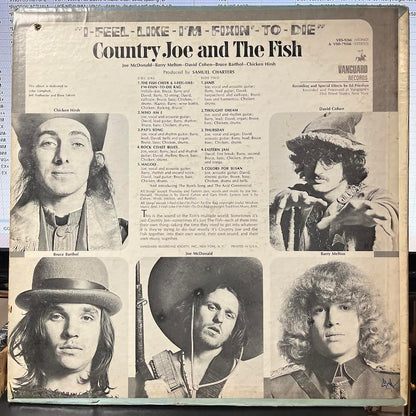 I-Feel-Like-I'm-Fixin'-To-Die (VINYL) | Very Good (VG) Excellent (EX) - ROCK / USED *VERY GOOD*