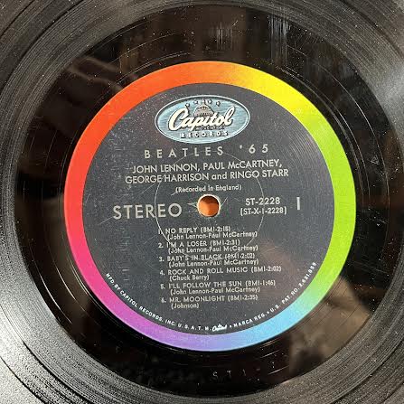 Beatles '65 (VINYL) | Very Good (VG) Excellent (EX) - ROCK / USED *VERY GOOD*