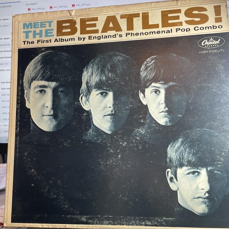 Meet The Beatles! (VINYL) | Very Good (VG) Very Good Plus (VG+) - ROCK / USED *VERY GOOD*