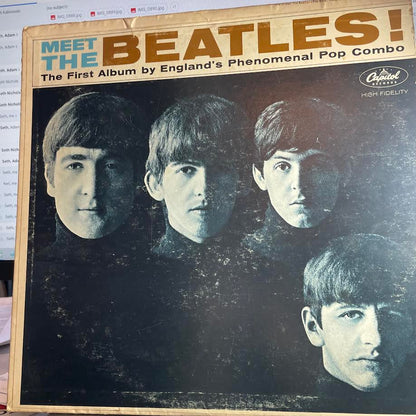 Meet The Beatles! (VINYL) | Very Good (VG) Very Good Plus (VG+) - ROCK / USED *VERY GOOD*
