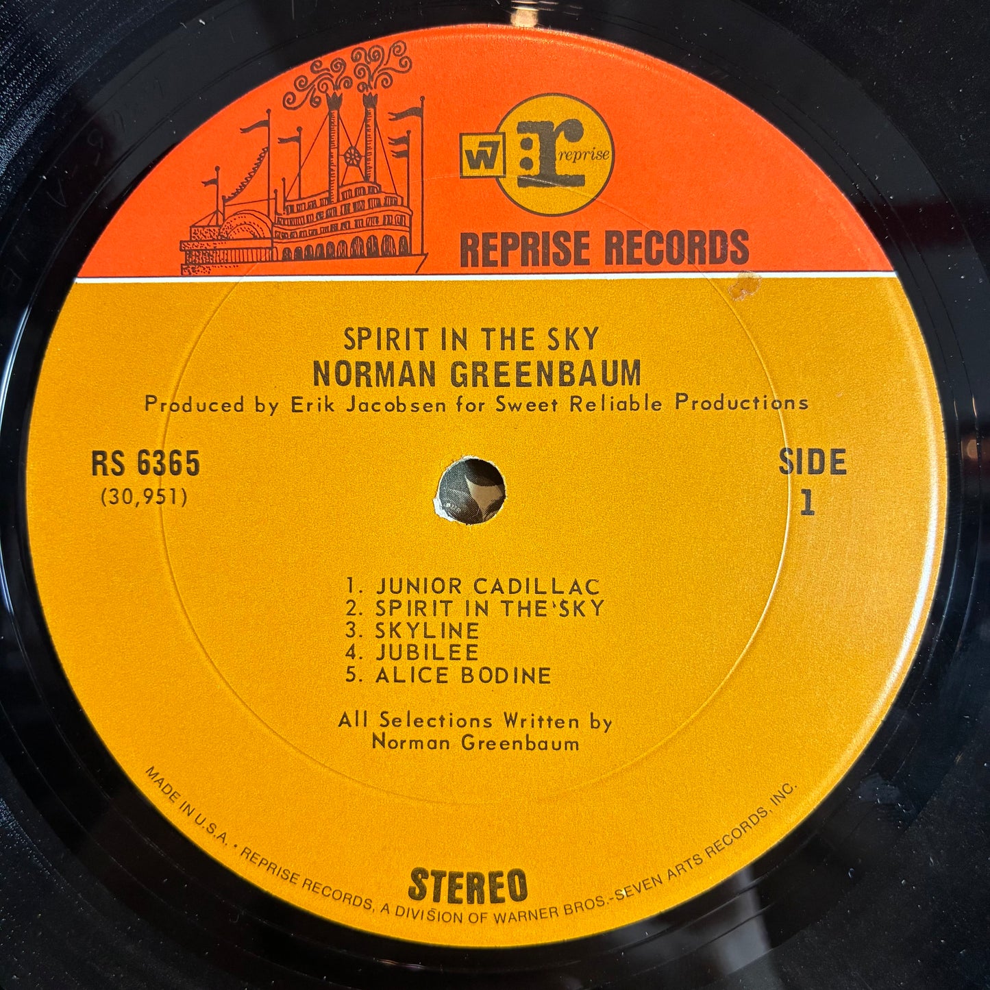 Spirit In The Sky (VINYL) | Very Good (VG) Very Good (VG) - ROCK / USED *VERY GOOD*