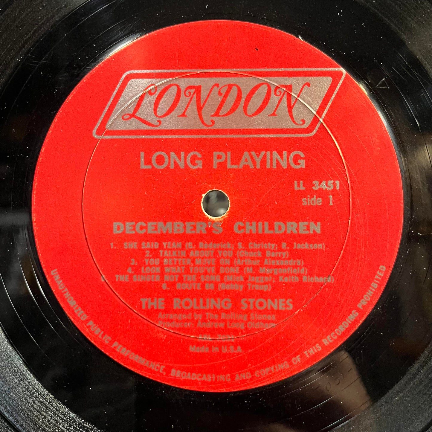 The Rolling Stones - December's Children (And Everybody's) *MONARCH* | Very Good (VG) Very Good (VG) - ROCK / USED *VERY GOOD*