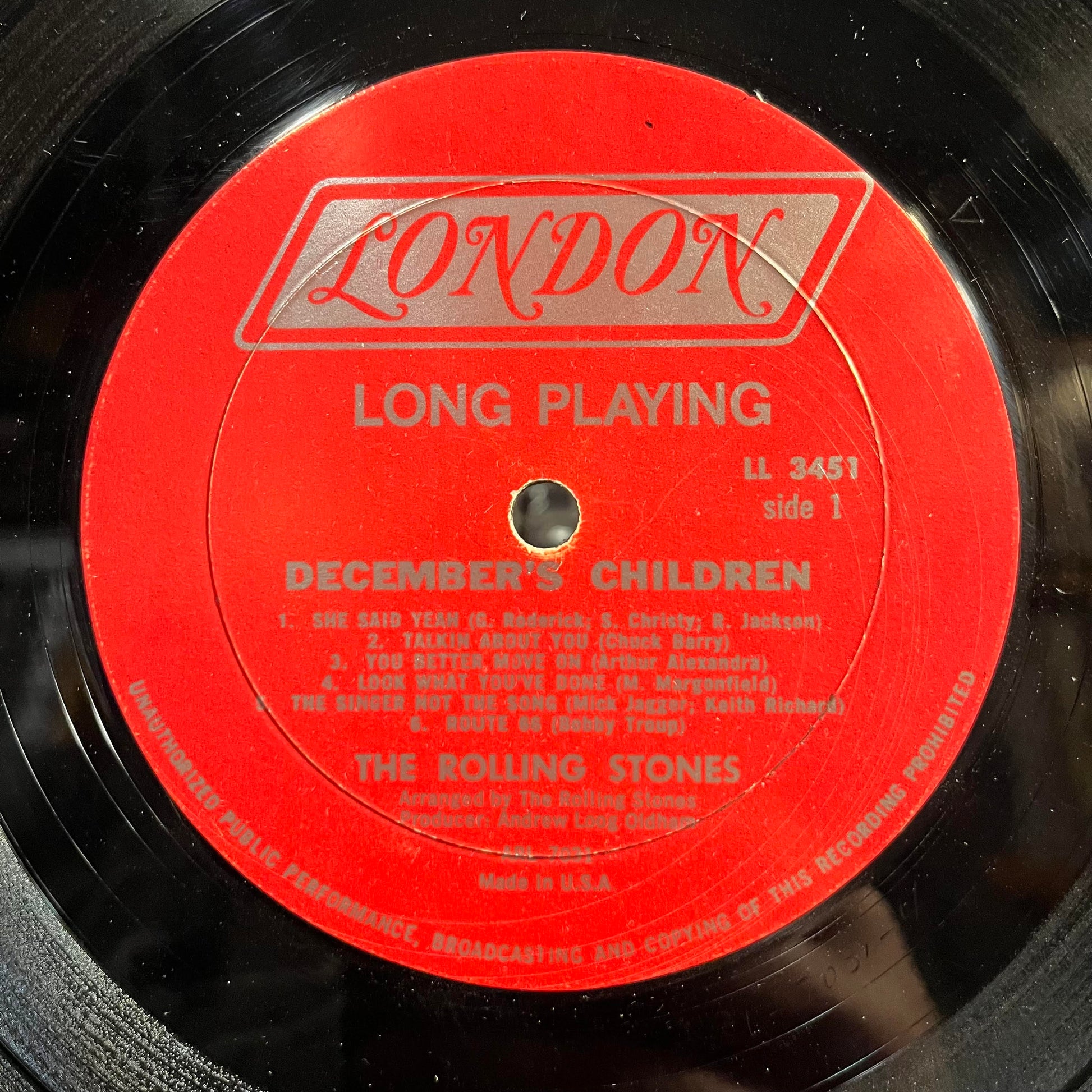 The Rolling Stones - December's Children (And Everybody's) *MONARCH* | Very Good (VG) Very Good (VG) - ROCK / USED *VERY GOOD*