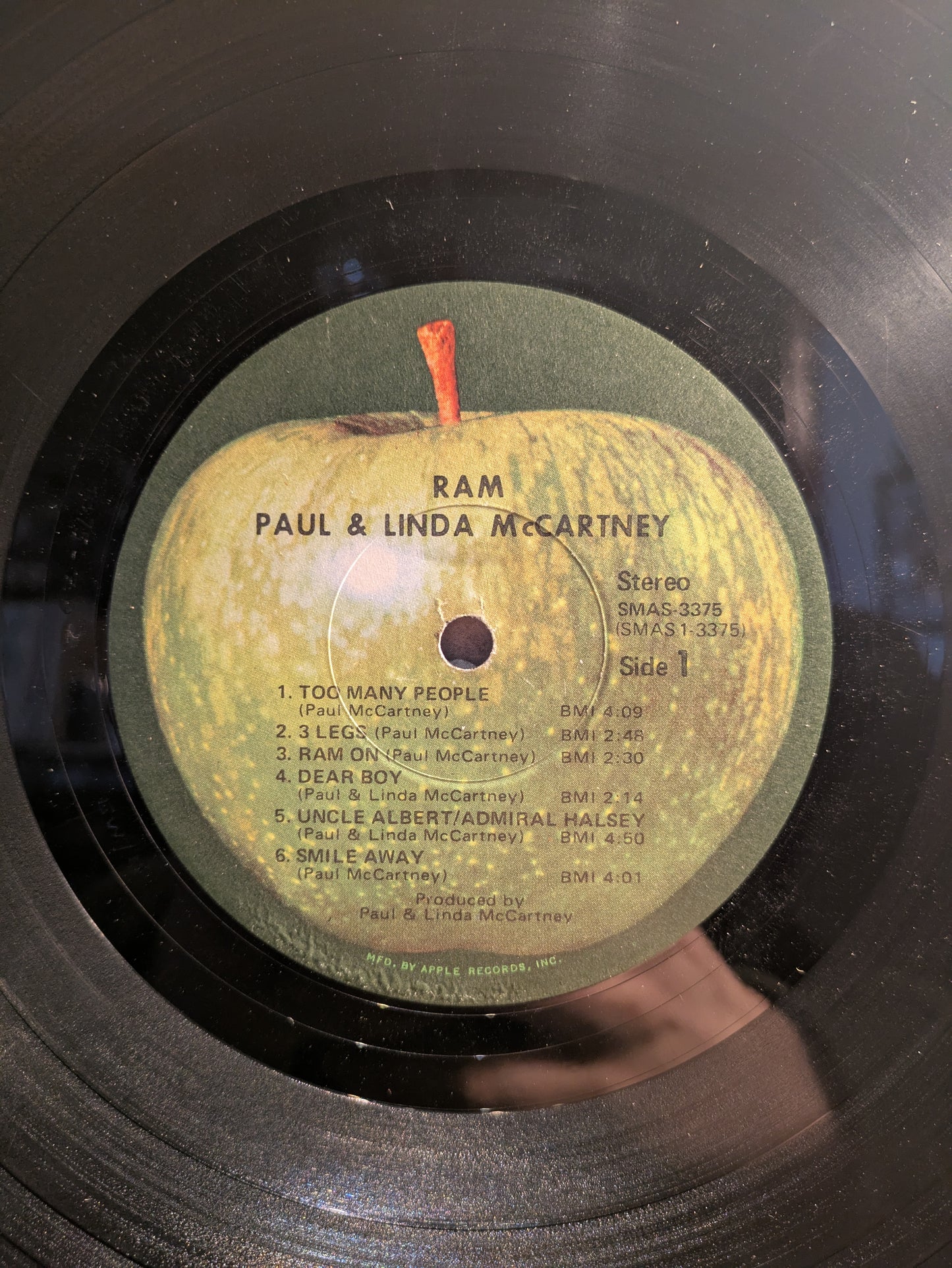 Ram (VINYL) | Very Good (VG) Very Good Plus (VG+) - ROCK / USED *VERY GOOD*