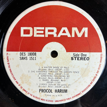 Procol Harum (VINYL) | Very Good (VG) Excellent (EX) - ROCK / USED *VERY GOOD*