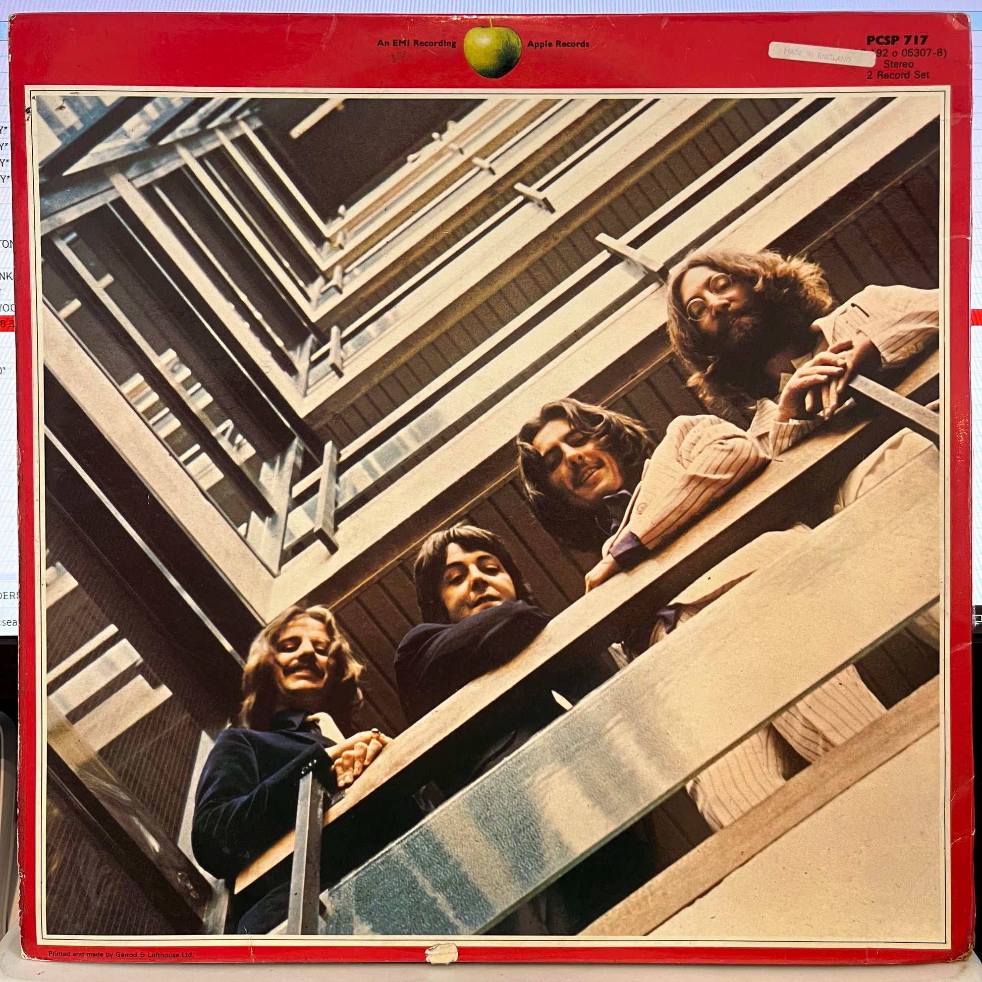 The Beatles - 1962-1966 *UK/RED* | Very Good (VG) Excellent (EX) - ROCK / USED *VERY GOOD*