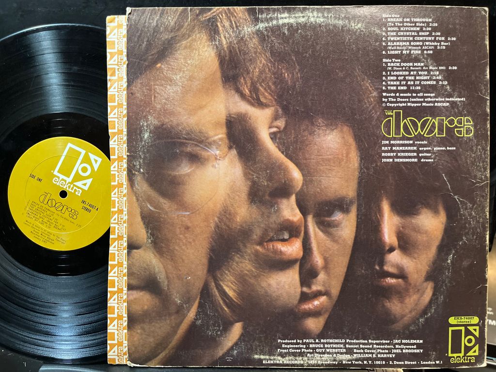 The Doors - The Doors (VINYL) | Very Good (VG) Very Good (VG) - ROCK / USED *VERY GOOD*