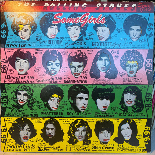 Some Girls (VINYL) | Very Good (VG) Excellent+ (EX+) - ROCK / USED *VERY GOOD*