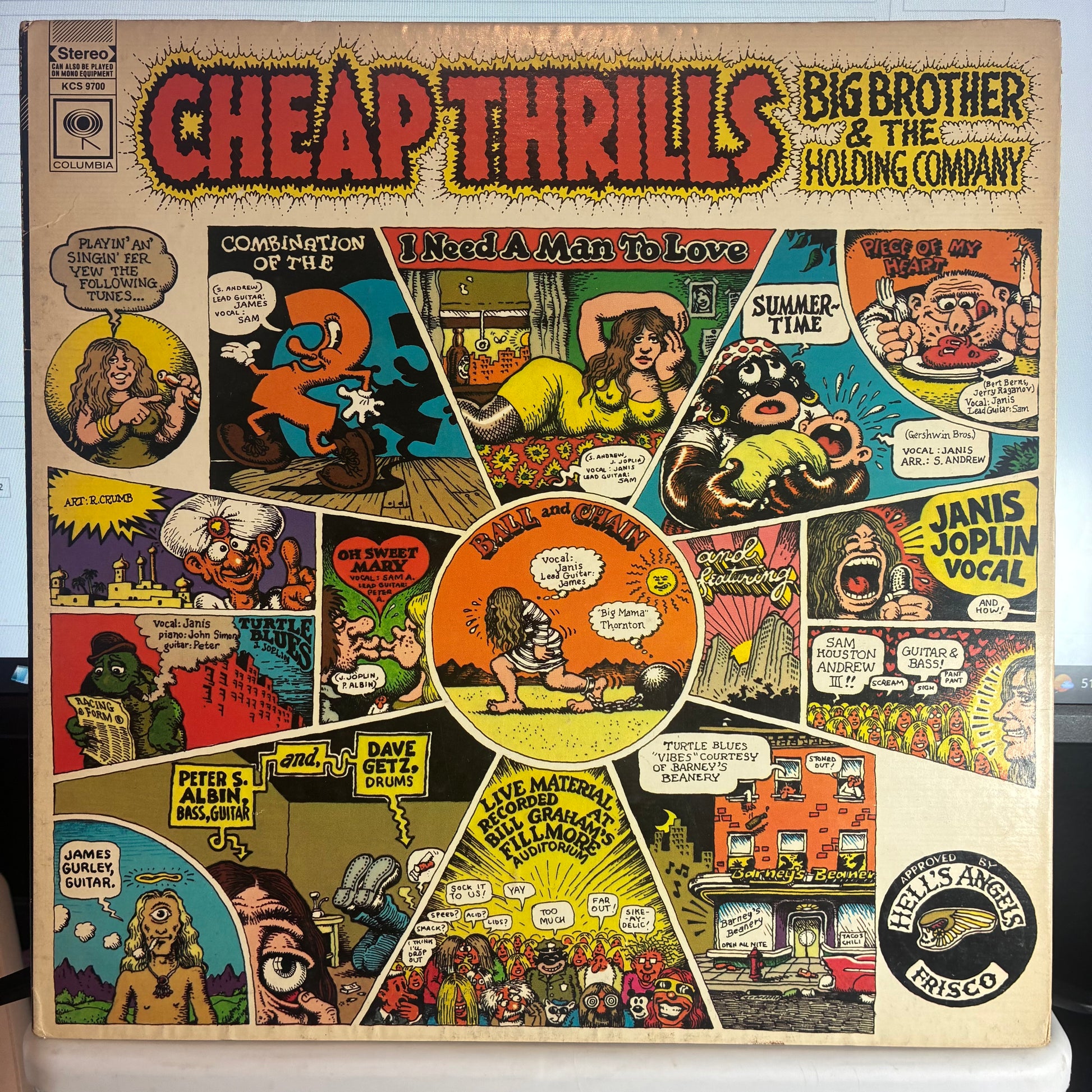 Cheap Thrills (VINYL) | Very Good (VG) Very Good Plus (VG+) - ROCK / USED *VERY GOOD*