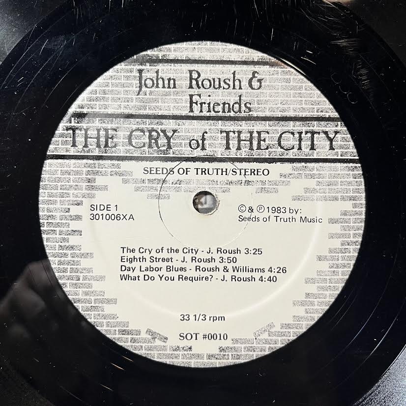 The Cry Of The City (VINYL) | Very Good (VG) Very Good Plus (VG+) - ROCK / USED *VERY GOOD*