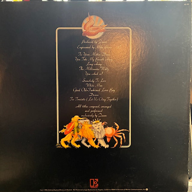 A Day At The Races (VINYL) | Very Good (VG) Excellent+ (EX+) - ROCK / USED *VERY GOOD*