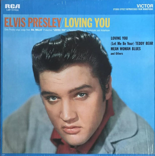 Elvis Presley Loving You *INDIANAPOLIS* LP Very Good (VG) Very Good (VG)