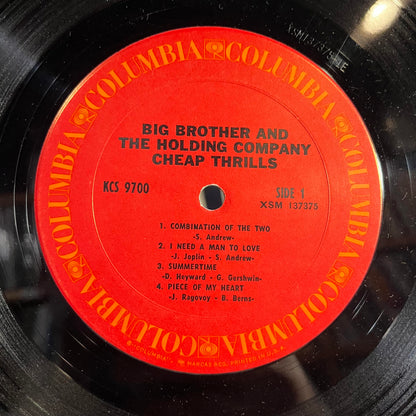 Big Brother & The Holding Company - Cheap Thrills *REPRESS* | Very Good (VG) - ROCK / USED *VERY GOOD*
