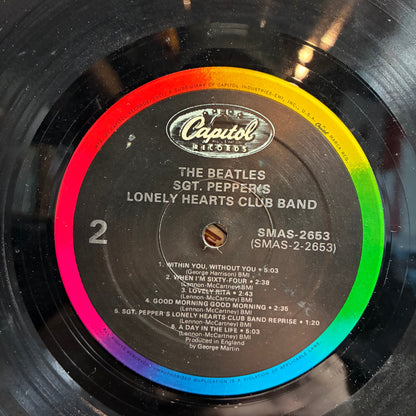 The Beatles - Sgt. Pepper's Lonely Hearts Club Band (VINYL) | Very Good (VG) Very Good Plus (VG+) - ROCK / USED *VERY GOOD*