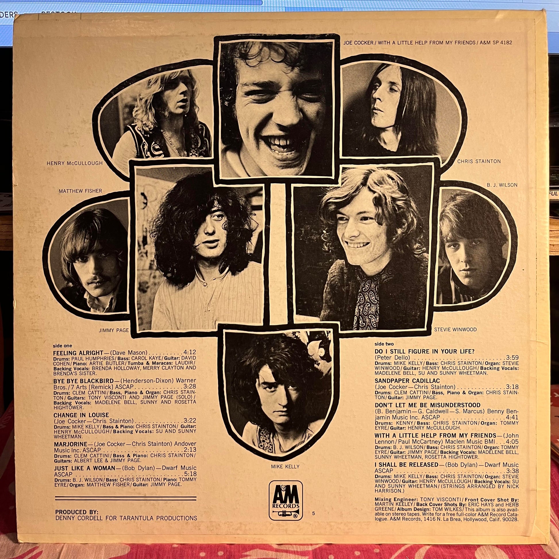 Joe Cocker - With A Little Help From My Friends *MONARCH* | Very Good (VG) Excellent (EX) - ROCK / USED *VERY GOOD*