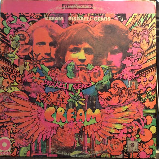 Disraeli Gears (VINYL) | Very Good (VG) Very Good (VG) - ROCK / USED *VERY GOOD*