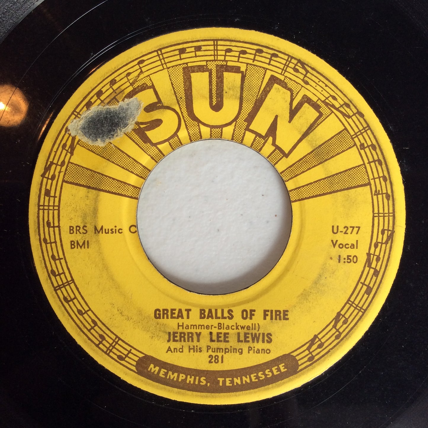 Great Balls Of Fire (7" VINYL) | Very Good (VG) Very Good Plus Plus (VG++) - ROCK / USED *VERY GOOD*