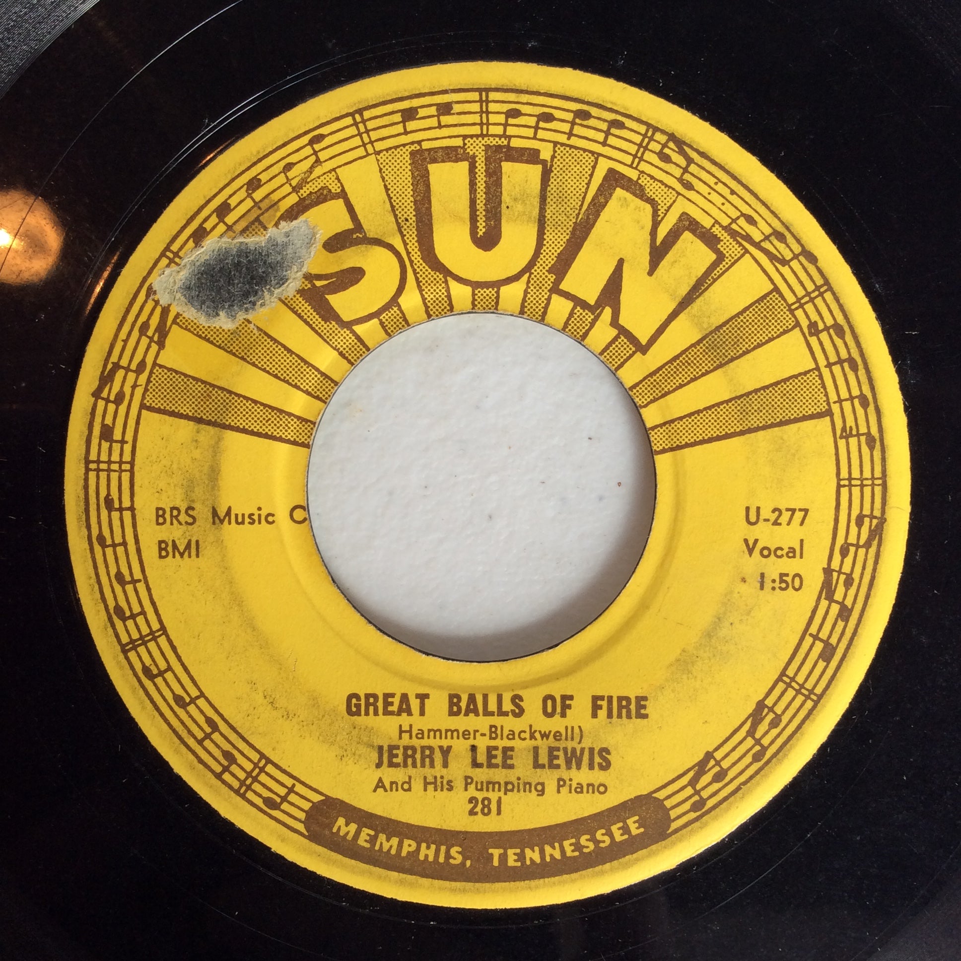 Great Balls Of Fire (7" VINYL) | Very Good (VG) Very Good Plus Plus (VG++) - ROCK / USED *VERY GOOD*