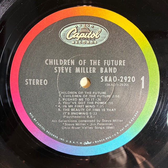 Children Of The Future (VINYL) | Very Good (VG) Very Good Plus (VG+) - ROCK / USED *VERY GOOD*