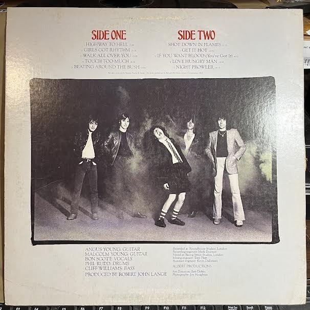 Highway To Hell (VINYL) | Very Good (VG) Very Good (VG) -ROCK / USED *VERY GOOD*