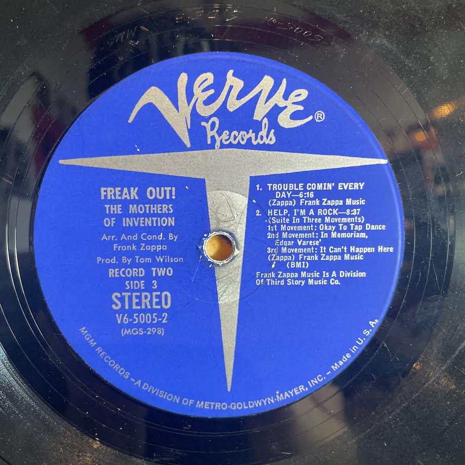 The Mothers - Freak Out! (2xVINYL) | Very Good (VG) Good Plus (G+) - ROCK / USED *VERY GOOD*