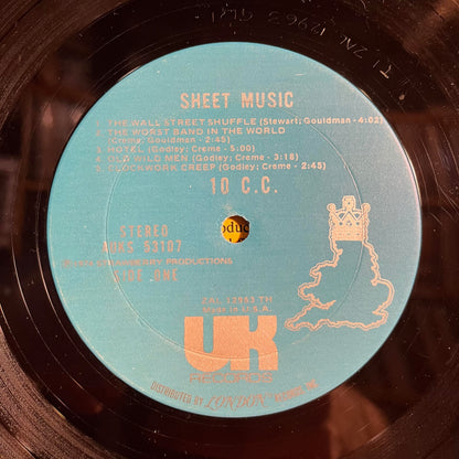 10cc - Sheet Music | Very Good (VG) Very Good (VG) - ROCK / USED *VERY GOOD*