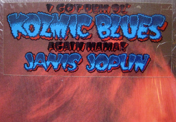 Janis Joplin - I Got Dem Ol' Kozmic Blues Again Mama! *SHRINK/PITMAN/HYPE* | Very Good (VG) Near Mint (NM) - ROCK / USED *VERY GOOD*