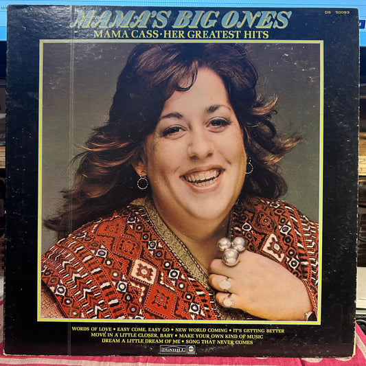 Cass Elliot Mama's Big Ones: Her Greatest Hits LP Very Good (VG) Very Good (VG)