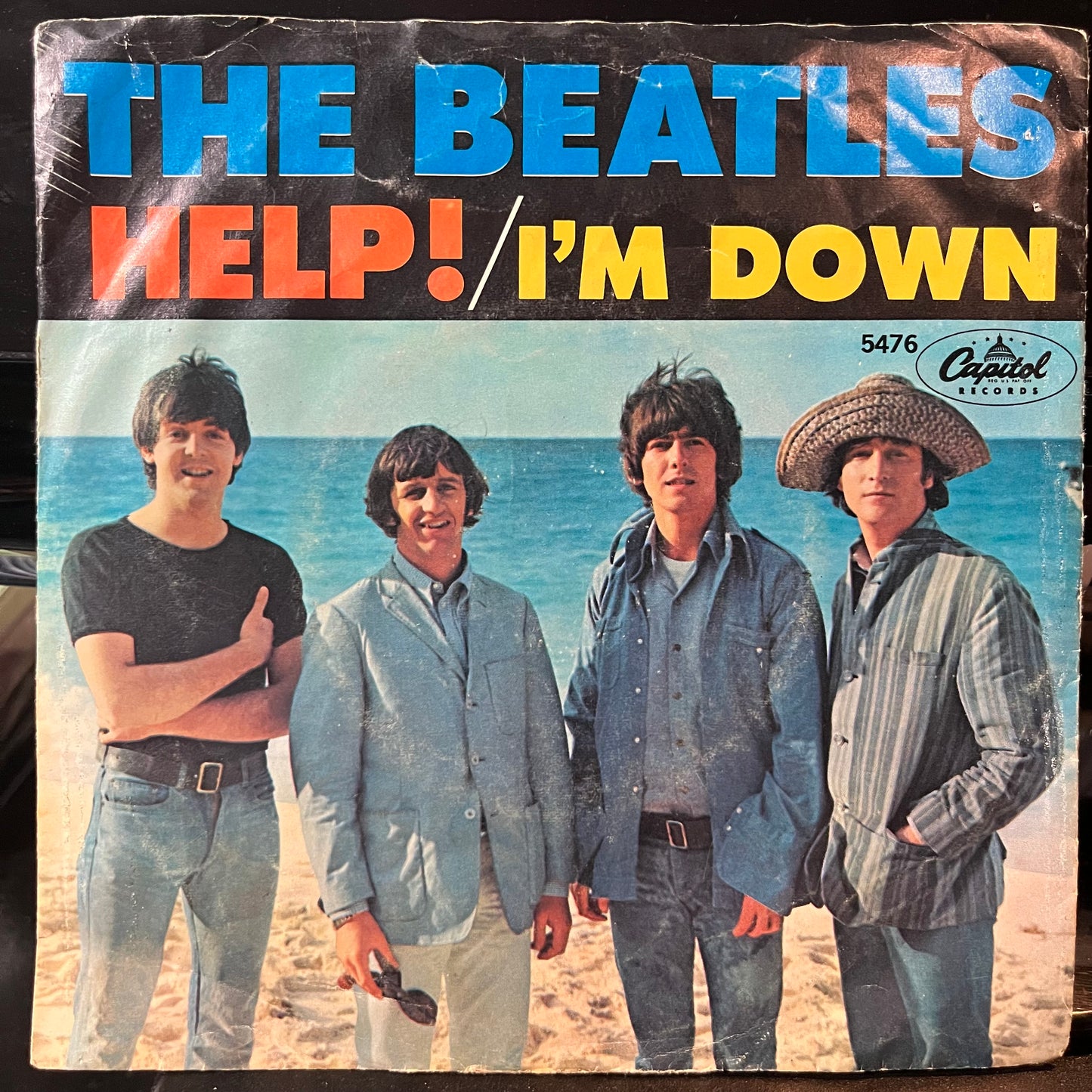 The Beatles - Help! / I’m Down (VINYL 7" Capitol 5476 1965) | Very Good Plus (VG+) Very Good Plus (VG+) - ROCK / USED *VERY GOOD+*