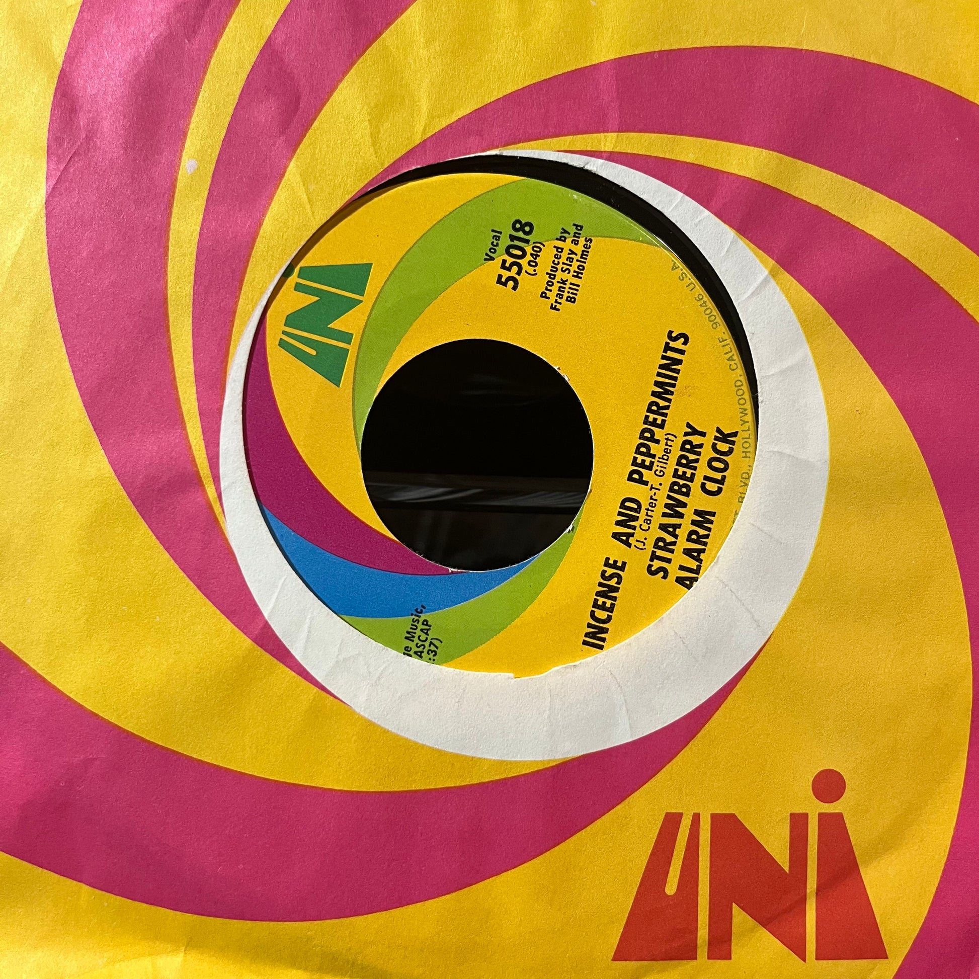 Strawberry Alarm Clock - Incense And Peppermints / The Birdman Of Alkatrash (VINYL 7") | Excellent (EX) Excellent+ (EX+) - ROCK / USED *EXCELLENT*