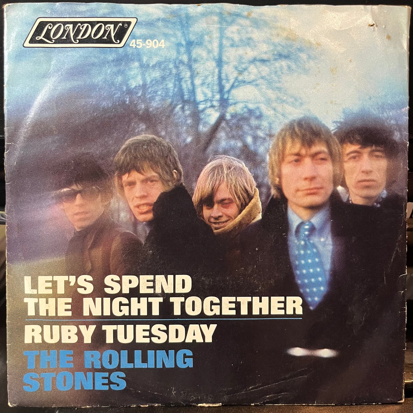 The Rolling Stones - Let's Spend The Night Together / Ruby Tuesday (VINYL 7") | Very Good Plus Plus (VG++) Excellent (EX) - ROCK / USED *VERY GOOD++*
