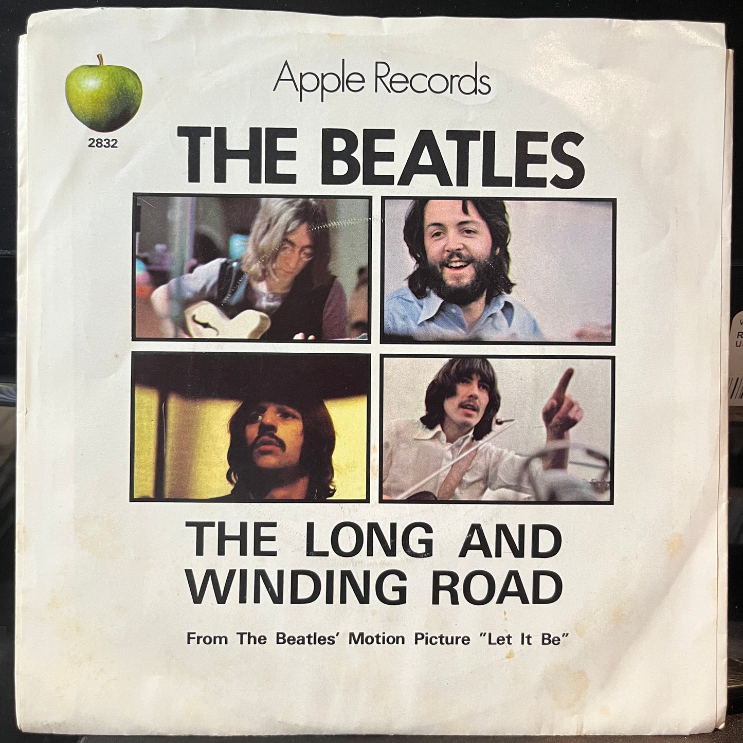 The Beatles - The Long And Winding Road (VINYL 7") | Near Mint (NM or M-) Excellent (EX) - ROCK / USED *NEAR MINT*