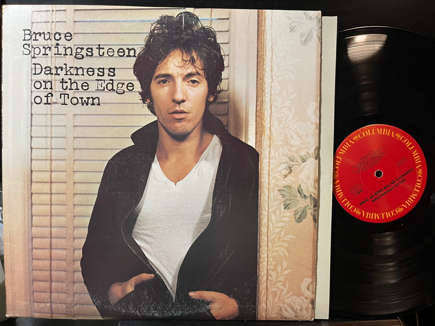 Bruce Springsteen - Darkness On The Edge Of Town (VINYL LP) | Very Good Plus Plus (VG++) Excellent (EX) - ROCK / USED *VERY GOOD++*