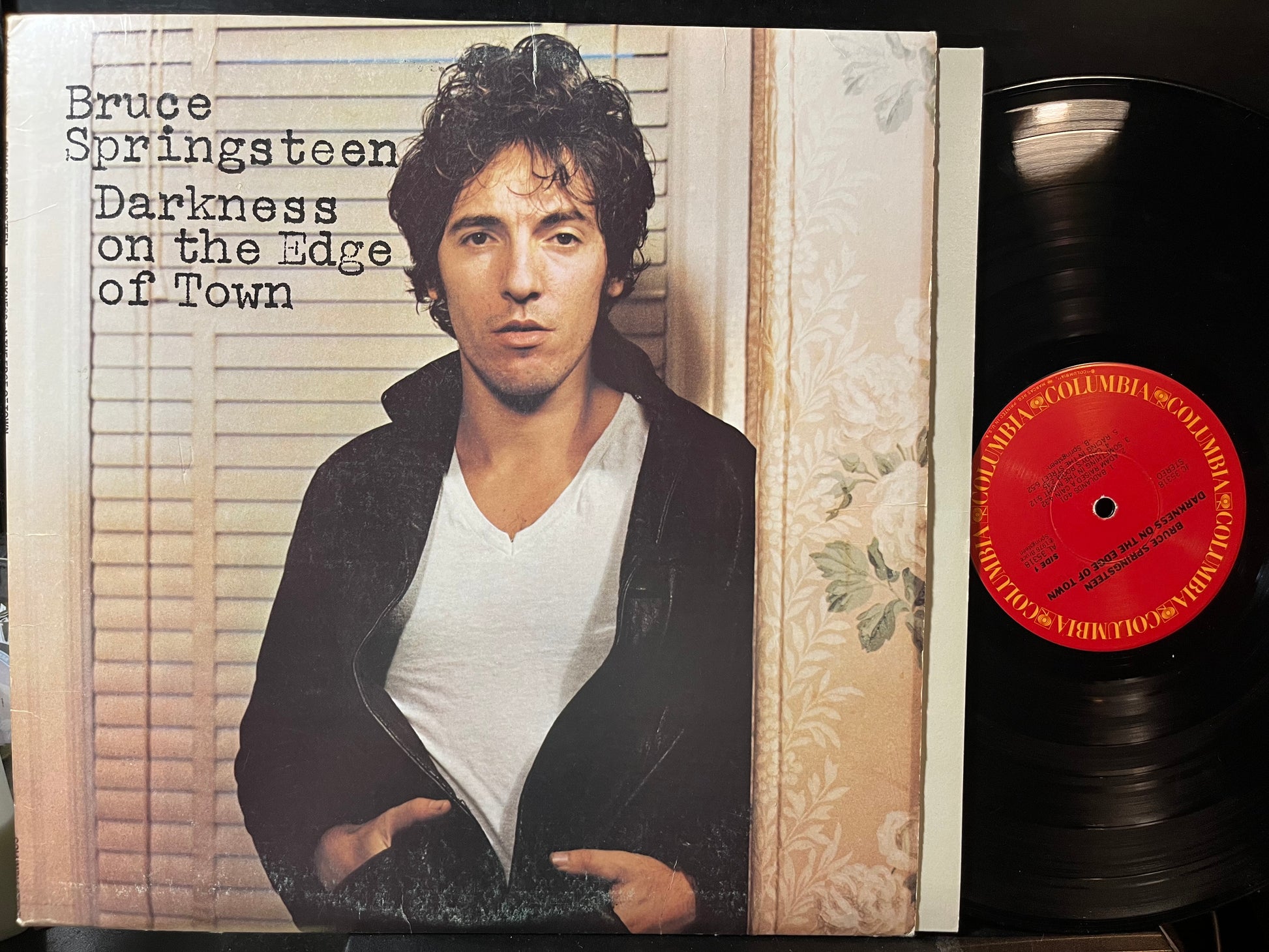 Bruce Springsteen - Darkness On The Edge Of Town (VINYL LP) | Very Good Plus Plus (VG++) Excellent (EX) - ROCK / USED *VERY GOOD++*